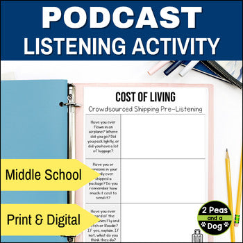 Podcast Listening Comprehension Lesson - Crowdsourced Shipping