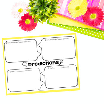 Reading Strategies Graphic Organizers
