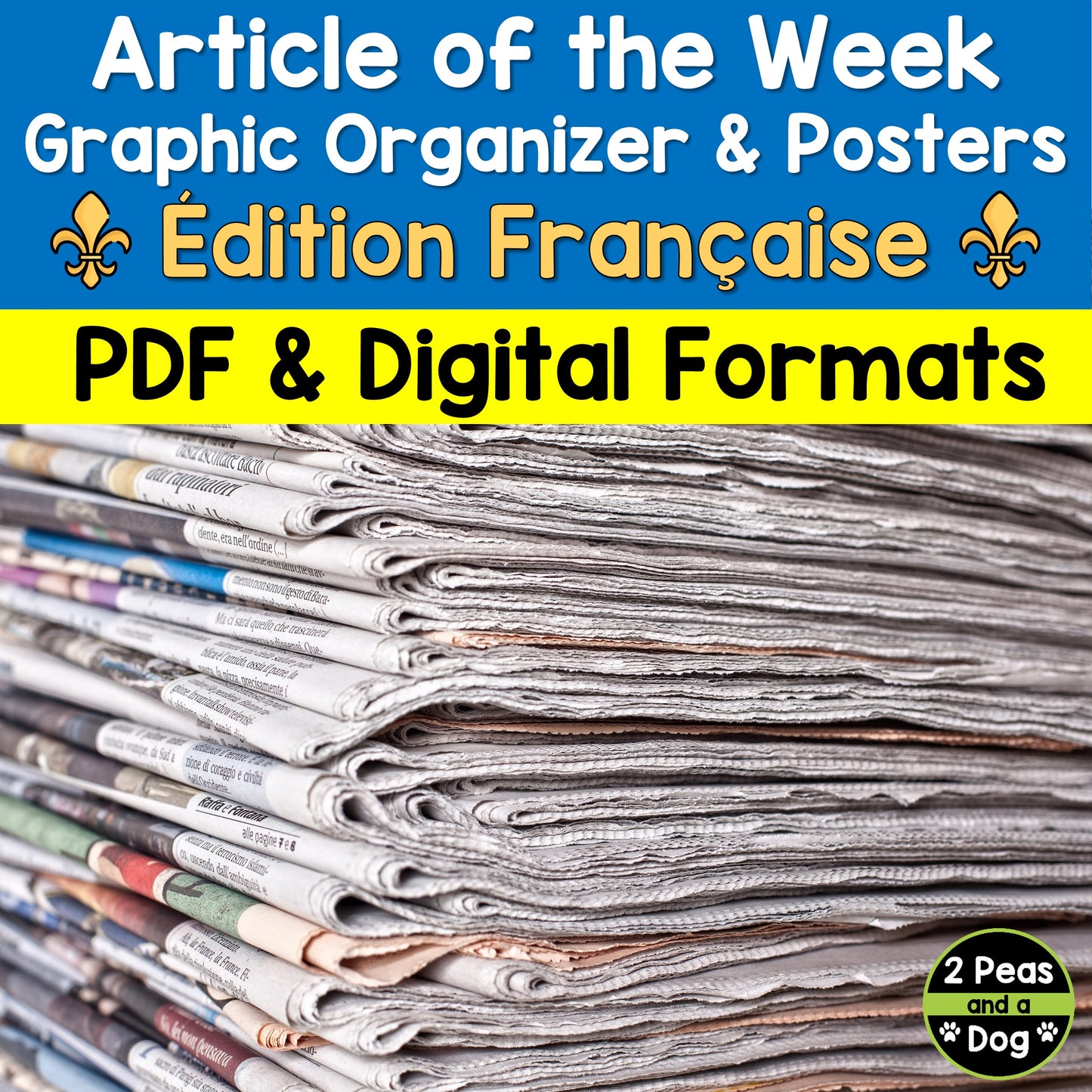 Article of the Week Differentiated Lessons FRENCH