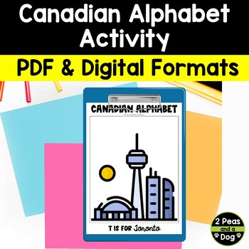 Canadian Alphabet Activity