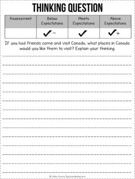 Canadian History Sub Plans - Significant Moments