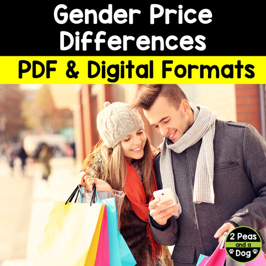 Media Literacy: Consumer Awareness Lesson - Gender Price Differences