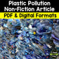 Plastic Pollution Non-Fiction Article