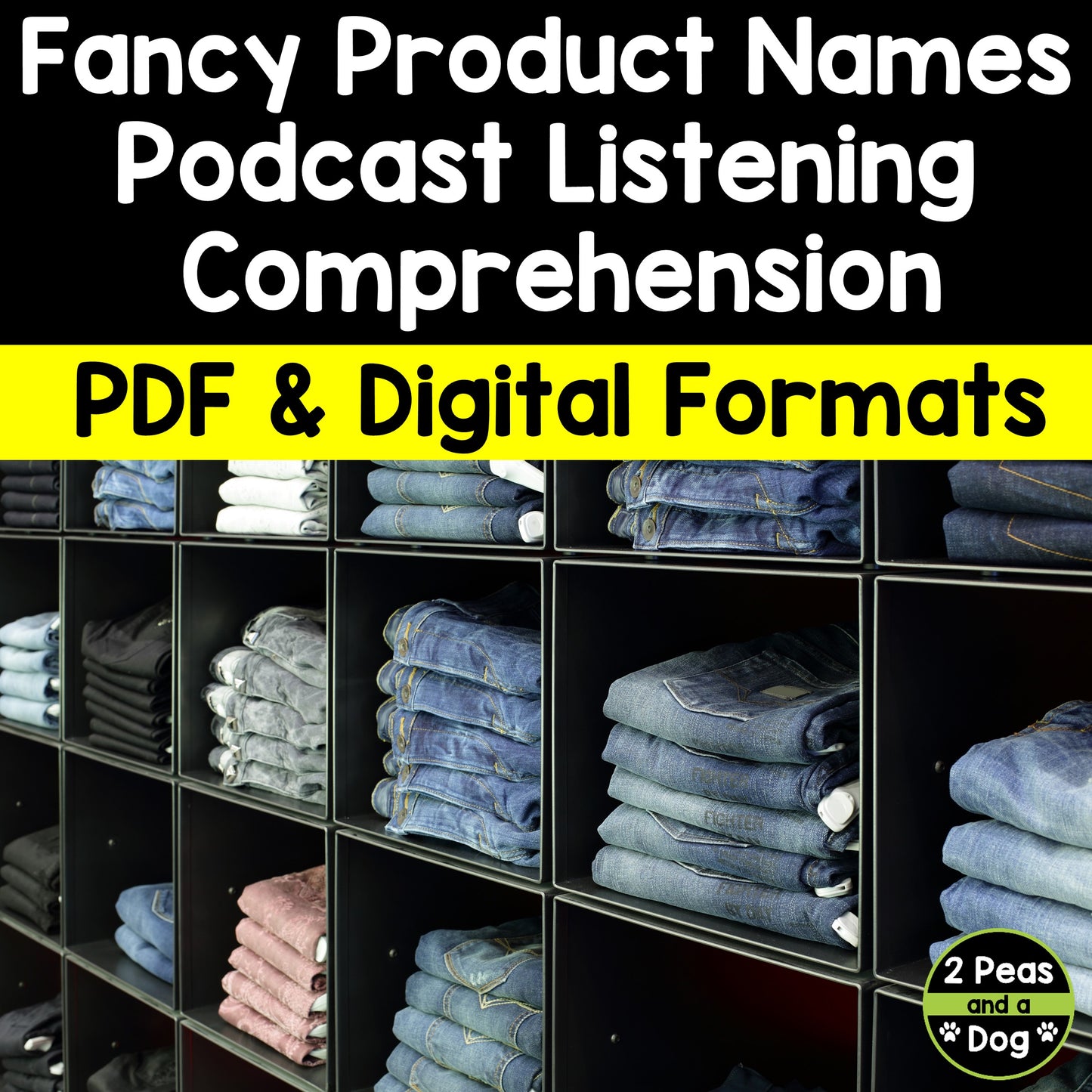 Podcast Listening Comprehension Lesson - Fancy Product Names