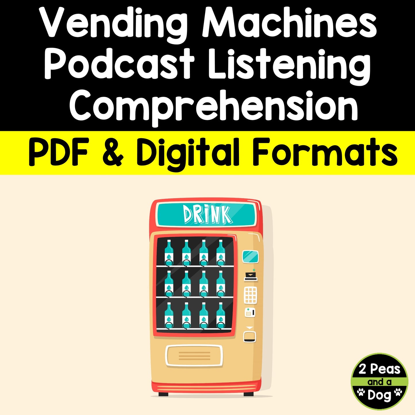 Podcast Listening Comprehension Lesson - Vending Machines