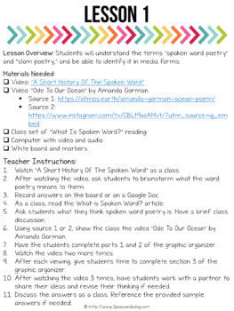 Spoken Word Assignment Spoken Word Assignment – 2 Peas and a Dog