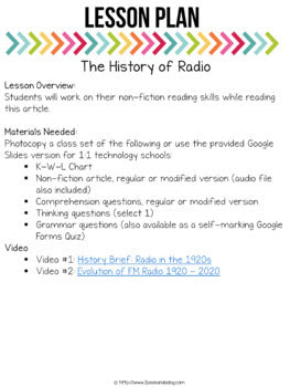 The History of Radio Non-Fiction Article | Distance Learning