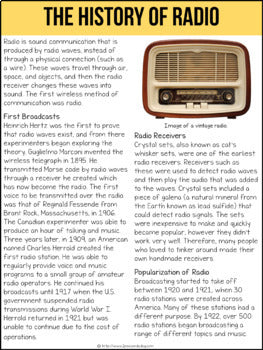 The History of Radio Non-Fiction Article | Distance Learning