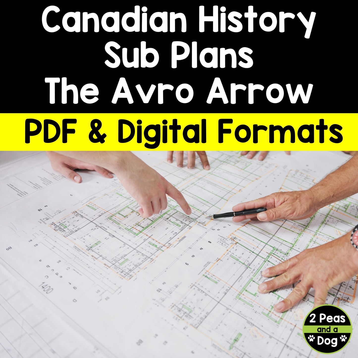 Canadian History Sub Plans - The Avro Arrow