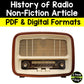 The History of Radio Non-Fiction Article