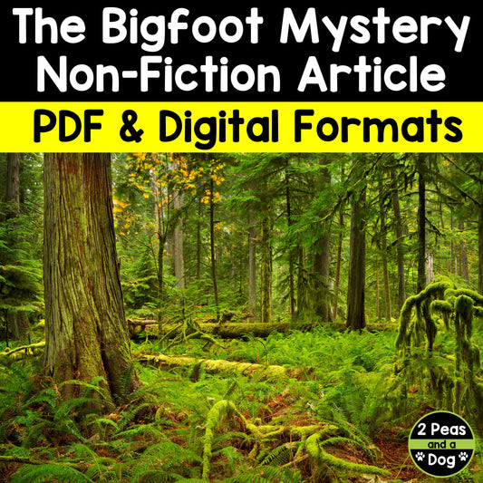 The Mystery of Big Foot Non-Fiction Article