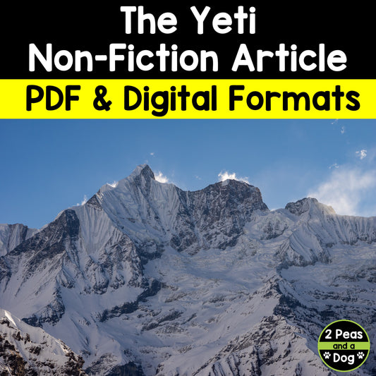 The Yeti Non-Fiction Article